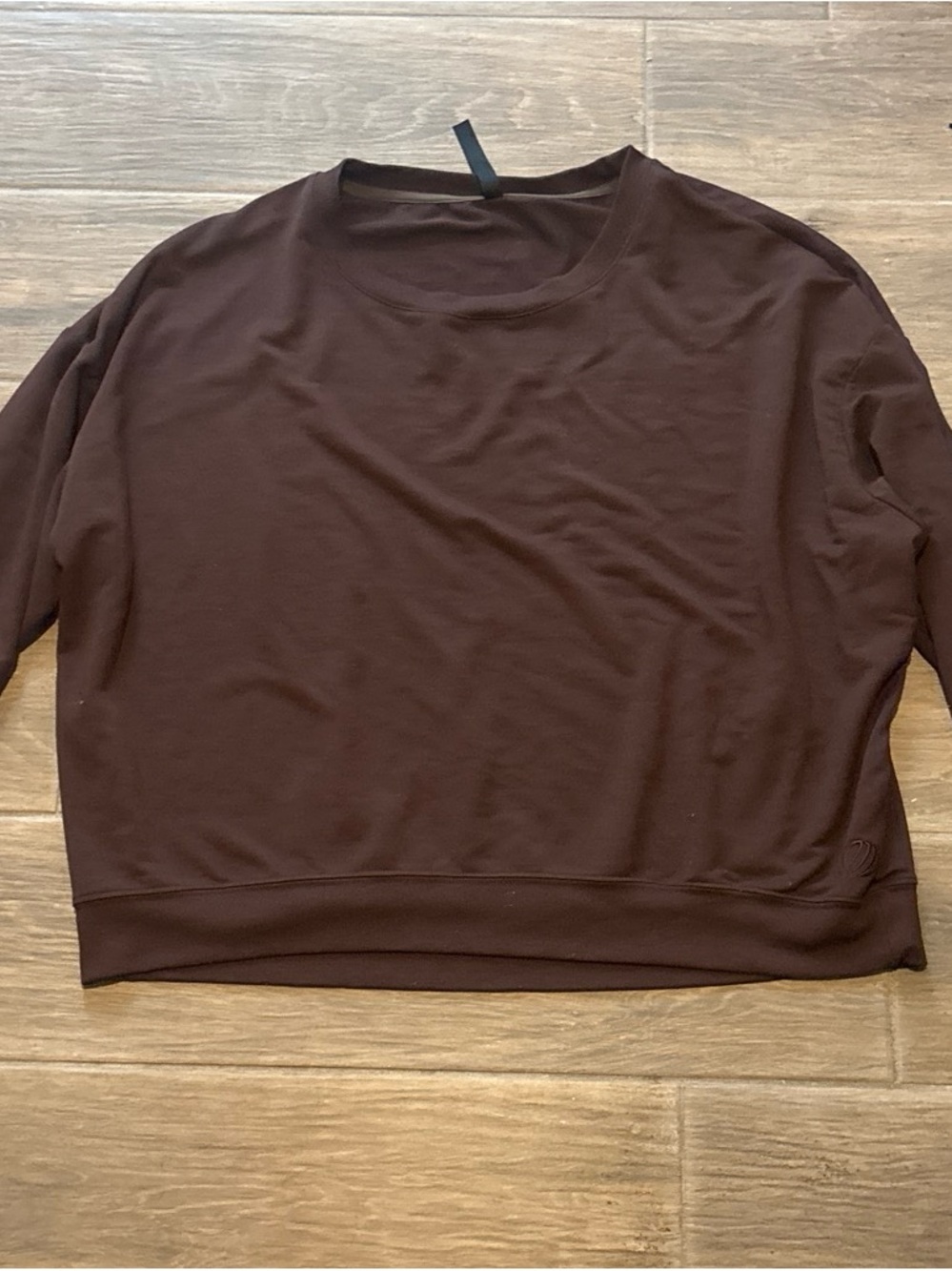 MPG Women's Brown Crewneck Sweatshirt